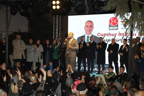 MHP İL BAŞKANI ALKAŞ’TAN, AK PARTİ İLÇE TEŞKİLATINA ÖVGÜ