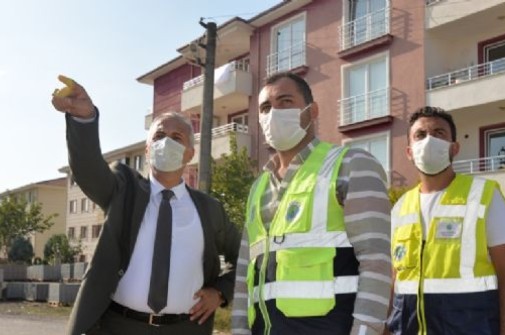 BAŞKAN BABAOĞLU´NDAN  TÜRKEŞ PARKINDA İNCELEME