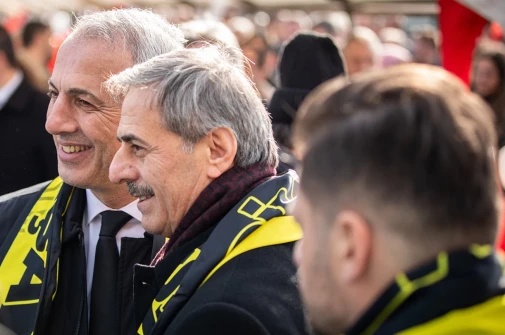 YUSUF ALEMDAR: TURGUT BAŞKANI DA VE KENDİMİ DE HENDEKLİLERE EMANET EDİYORUM