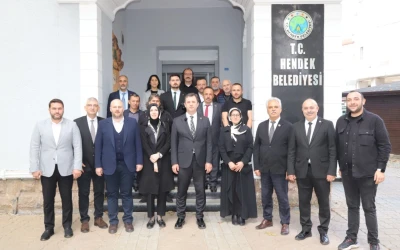 BÜYÜK BİRLİK PARTİSİ (BBP) HEYETİNDEN HENDEK BELEDİYESİNE ZİYARET