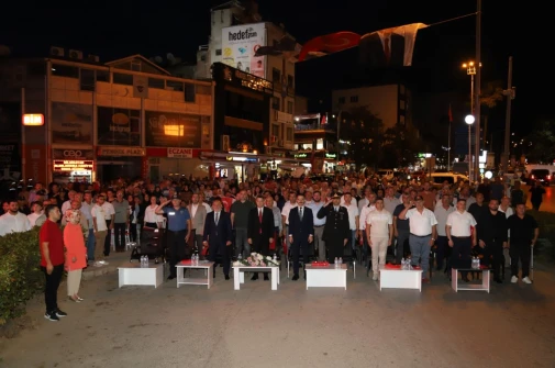 15 TEMMUZ’UN 9.YILINDA HENDEK YİNE TEK YÜREK OLDU